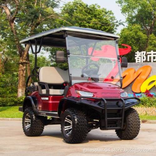 Китай создал автомобиль гольф -клуба 4 Seater Electric Golf Cart/Golf Carts Electric Cart